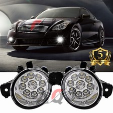 For Infiniti Jx35 2013 Clear Lens Pair Bumper Fog Lights Front Replacement Lamps
