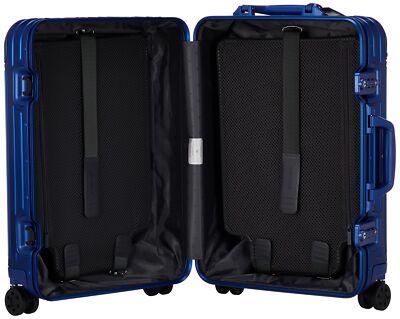 【ジャンク】RIMOWA ネイビーCabin S キャビン Rimowa Original Cabin Marine Blue 35L 4-wheels Carry Case Suitcase