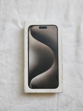 iPhone 15 Pro Max Empty Box   256GB   Natural Titanium