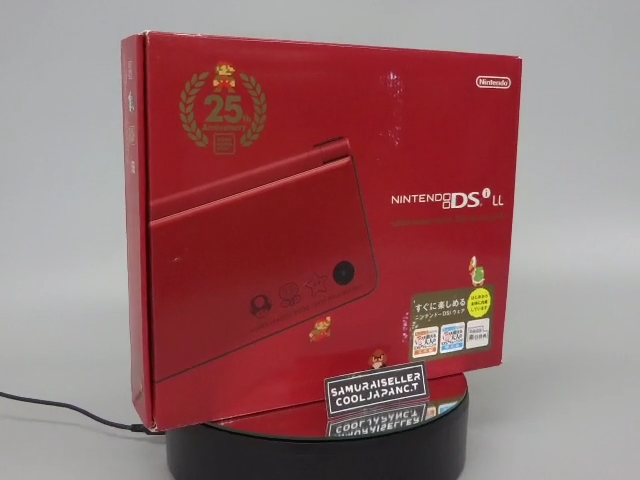 Nintendo DSi LL 25th Anniversary Super Mario Red Console (NTSC-J