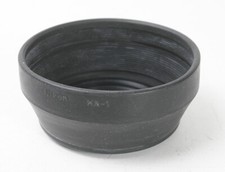 NIKON LENS HOOD/SHADE HR-1, FOR 50/1.4 NIKKOR, RUBBER/170729