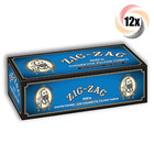 12x Boxes Zig Zag White Tipped Tubes 100MM 2,400 Tubes Cigarette Tube RYO