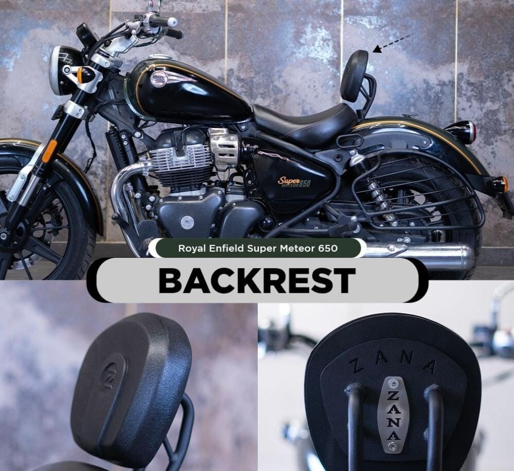 BACKREST MS FIT FOR ROYAL ENFIELD SUPER METEOR 650