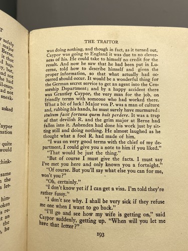 VTG Ashenden The British Agent W. Somerset Maugham-HB-DJ- Spy WW I - 1941 - Gift - Picture 14 of 19