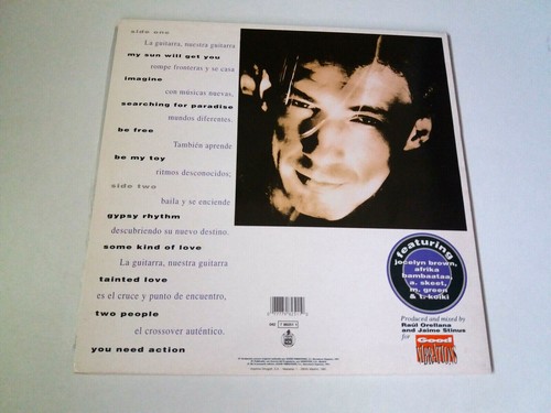 RAUL ORELLANA "CROSSOVER" LP VINYL 12" MBE/VG BE/BE 1991 SPANISH - Picture 2 of 2