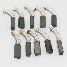 US Stock 10pcs 4mm x 6mm x 13mm Carbon Brushes Motor Brush Set Replacement #6