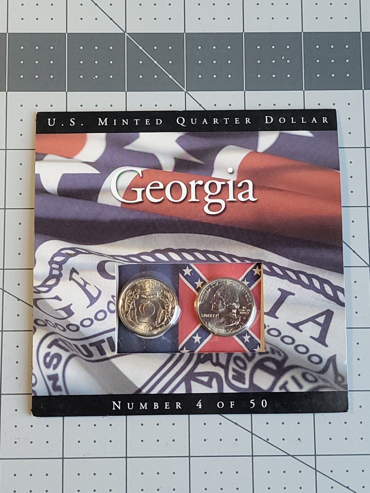 1999 Georgia State Quarters Coins Of America Set  4 Of 50