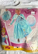 Rubies 881850 Cinderella Winter Wonderland Costume 5/6 Years Size M - In Bag