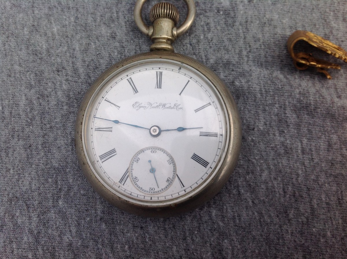 ❗️早い者勝ち❗️1897年製造ELGIN17石金張り懐中時計 1897 Elgin Pocket Watch, Grade 73 18s 7j | eBay