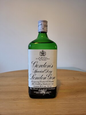 Gordon's Special Dry London Gin - Vintage 75.7cl Bottle (70° Proof)
