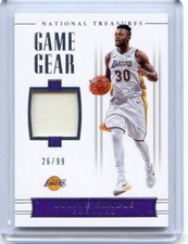 2017-18 Panini National Treasures JULIUS RANDLE Game Gear Jersey Relic #/99