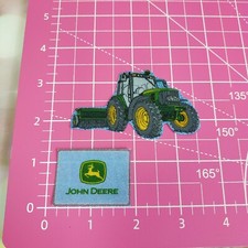 John Deere Fabric Iron-On Applique Deere Logo Tractor Logo Farmers