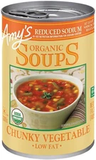 Amy's Organic Reduced Sodium Chunky Vegetable Soup - 14.3 oz