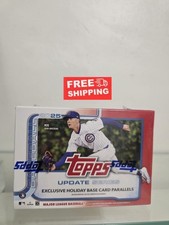 2025 Topps Update Series Sealed. Box 84 Cards Exclusive Holo Foil Parallels.
