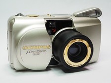 EXC 5 Olympus mju Zoom 115 DELUXE Stylus Point Shoot 35mm Film Camera