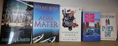 Buchpaket 5 Lesben Romane   Konvolut, Englisch, Rita Mae Brown ua