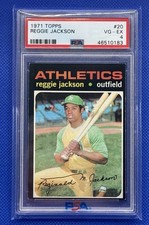 Top 10 Reggie Jackson Baseball Cards 21
