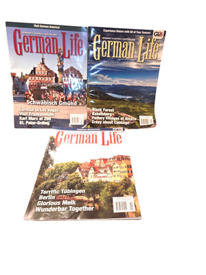 German Life Magazine Bundle (Paperback book) 3 Different Paperback books