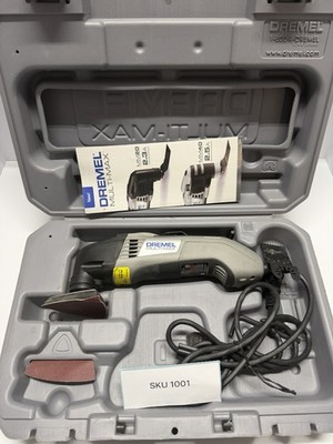 Dremel Multi-Max Oscillating Tool MM20 Kit w Case & Accessories Tested