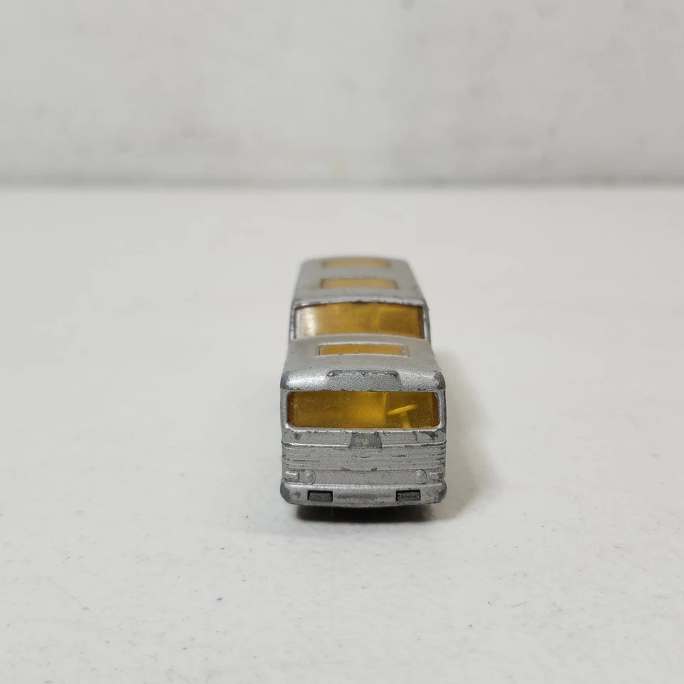 Serie Matchbox De Colección Hecha en Inglaterra por Lesney No. Autobús Coach Greyhound 66 C5-70 Foto 4 de 4