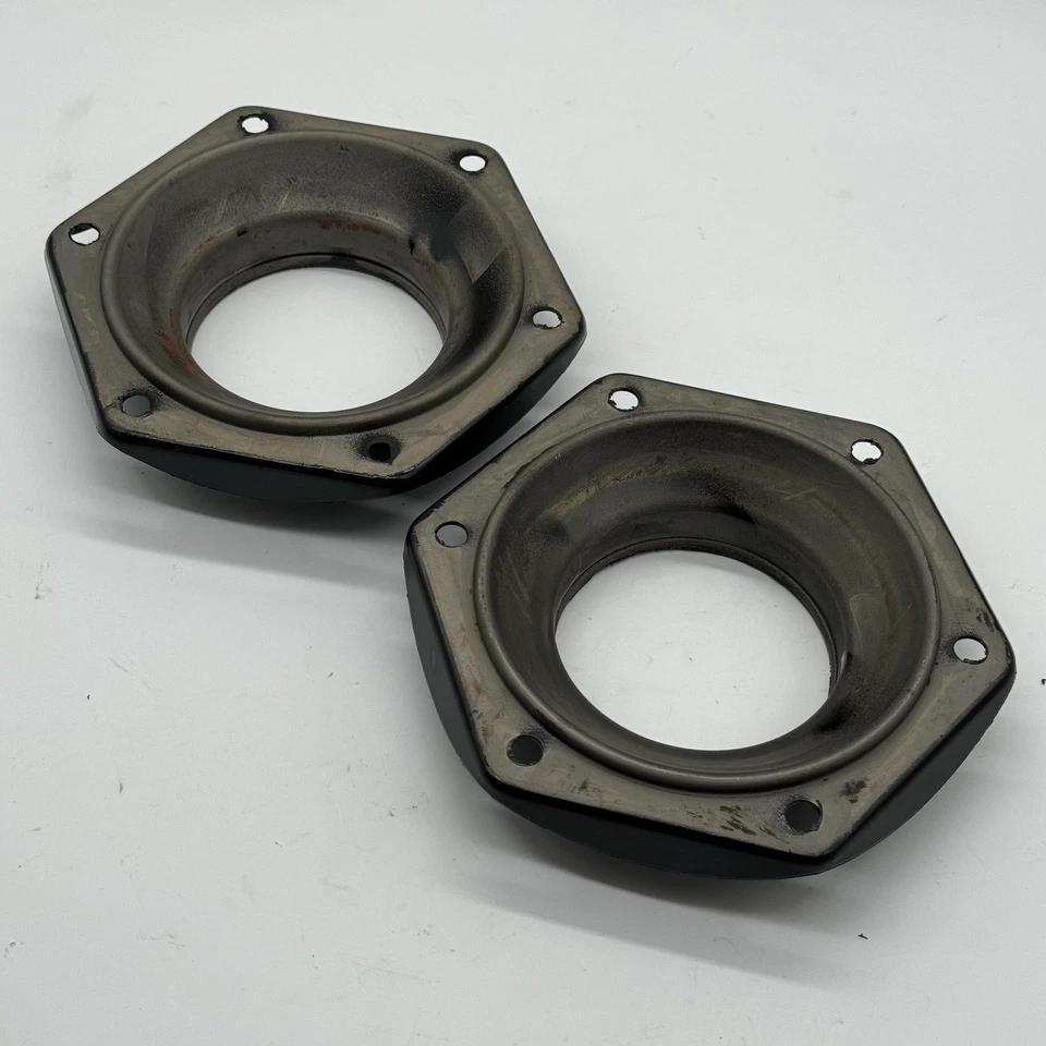 Par de cubiertas de brida de tubo de eje Porsche 356 A B C Pre-A Foto 4 de 4