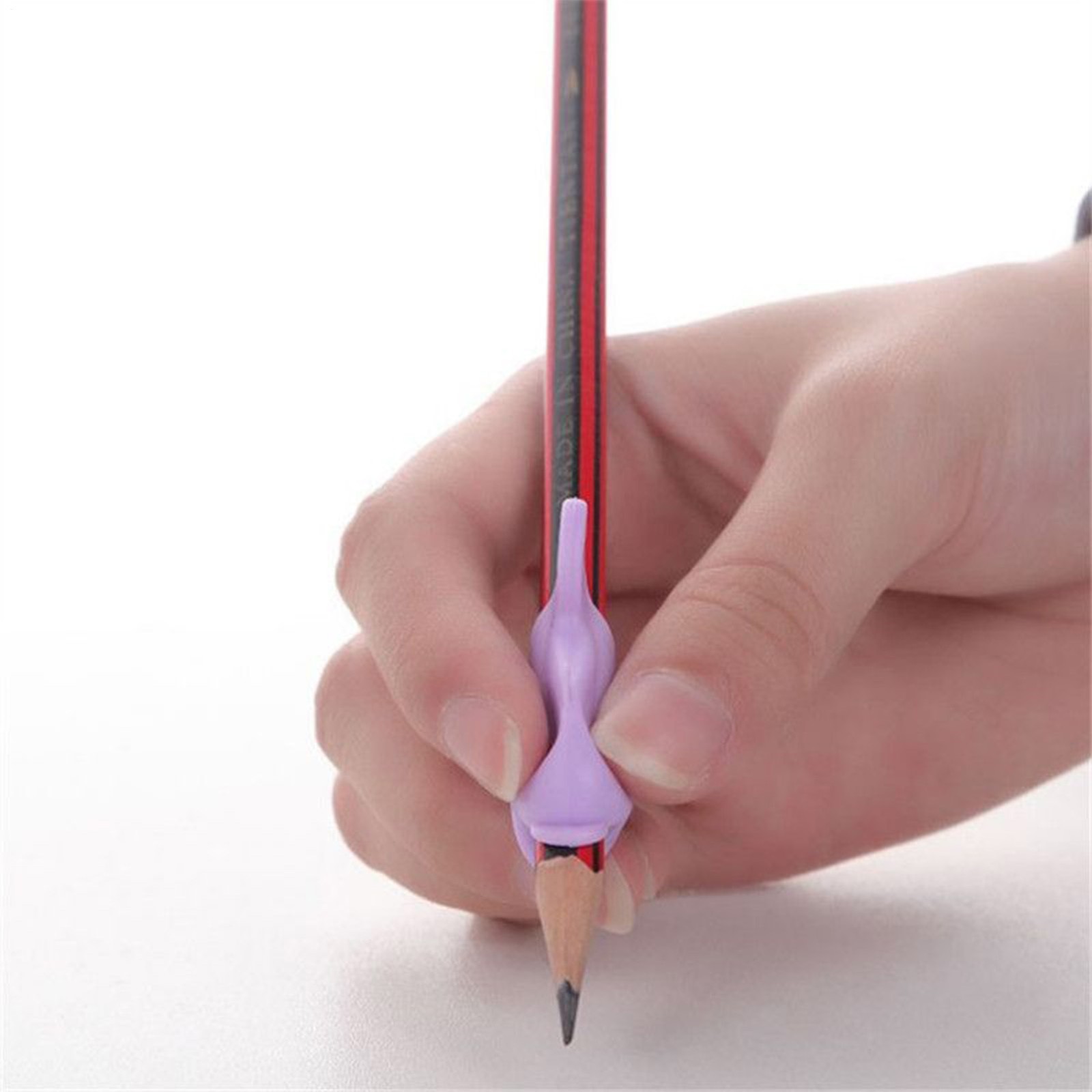 Pencil Grippers Silicone Dolphin Writing Aid Tools Soft Pencil Grips Valuable
