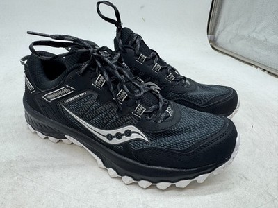 Saucony Excursion TR 13 Running Sneakers Womens Black Low Top Athletic Shoes - 9