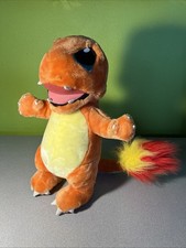 Vtg Pok mon 1999 Orginal Charmander Stuffed Plush Toy Great Condition 17"
