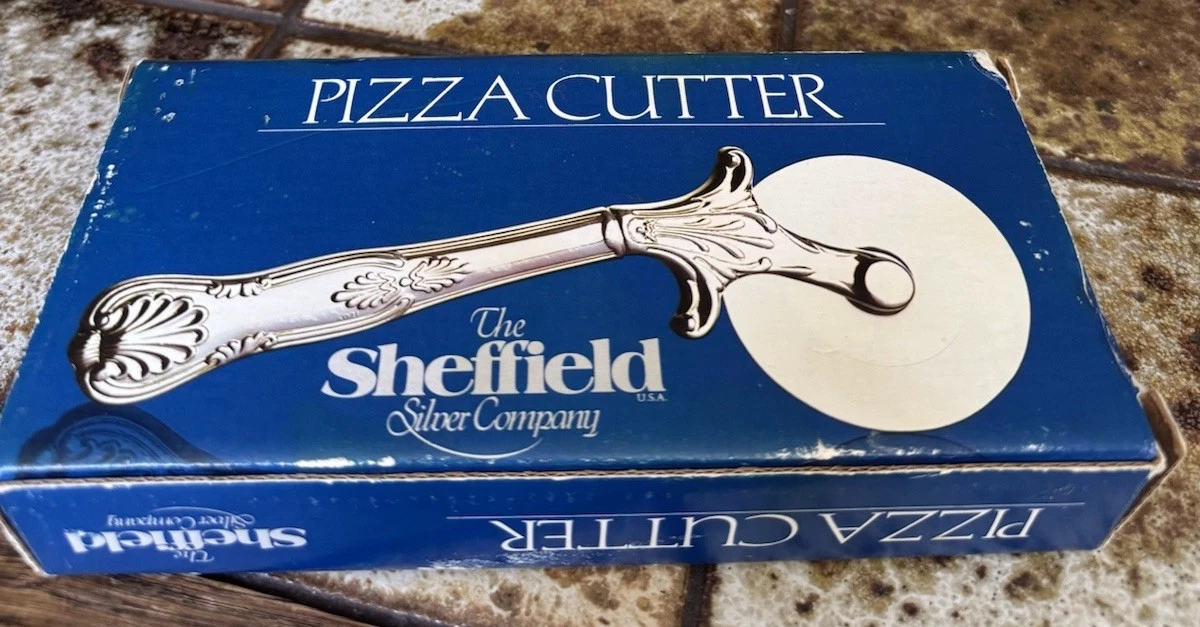Sheffield Silver Plated Pizza Cutter, NIB Made In Italy VTG
Opens in a new window or tab