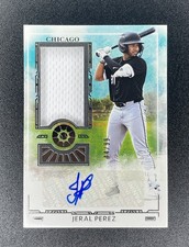 Jeral Perez 44/99 - 2025 Panini Boys of Summer Prospect Material Signatures