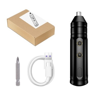 Home Mini Portable Electric Screwdriver Cordless USB Charging Power Rapair Tools