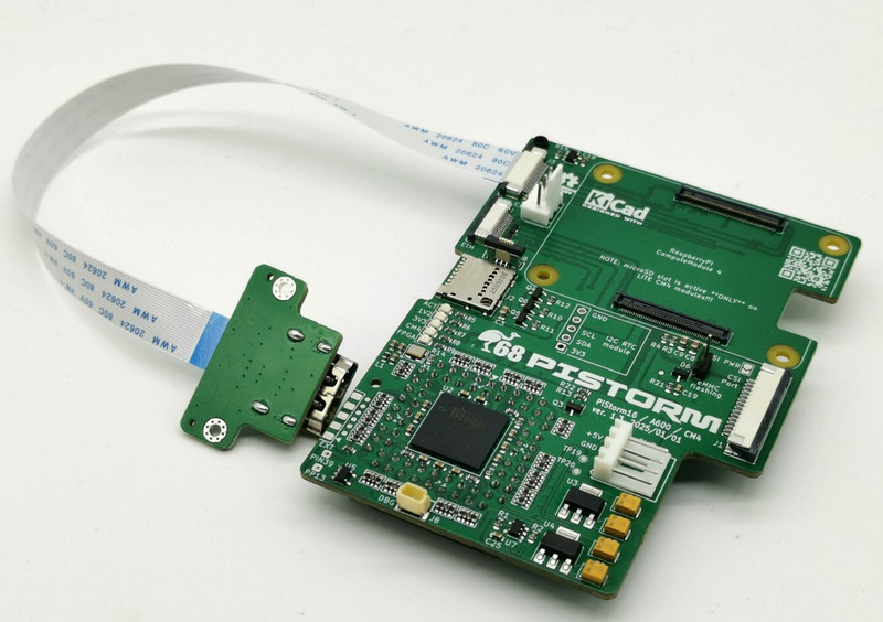 PISTORM16 WITH HDMI MODULE FOR AMIGA 600 A600