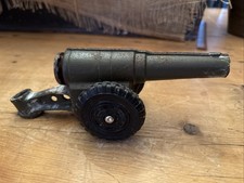 VINTAGE BIG-BANG TOY 60MM CANNON-CAST IRON CONESTOGA