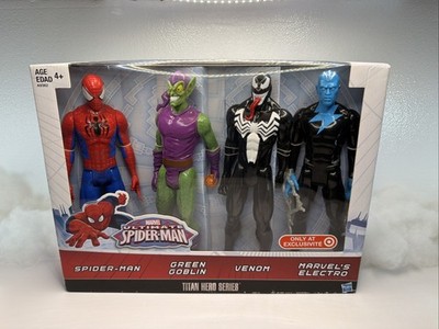 2014 Hasbro Marvel Ultimate Spider-Man Titan Hero Series 4-Pack Action Figures