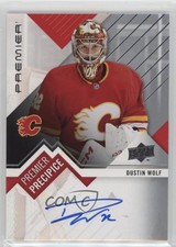 2023-24 Upper Deck Premier Precipice Rookies Dustin Wolf #PPR-DW Auto 0q3