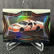 2025 Panini Select NASCAR Alan Kulwicki Pit Road Black and White Prizm 117/149