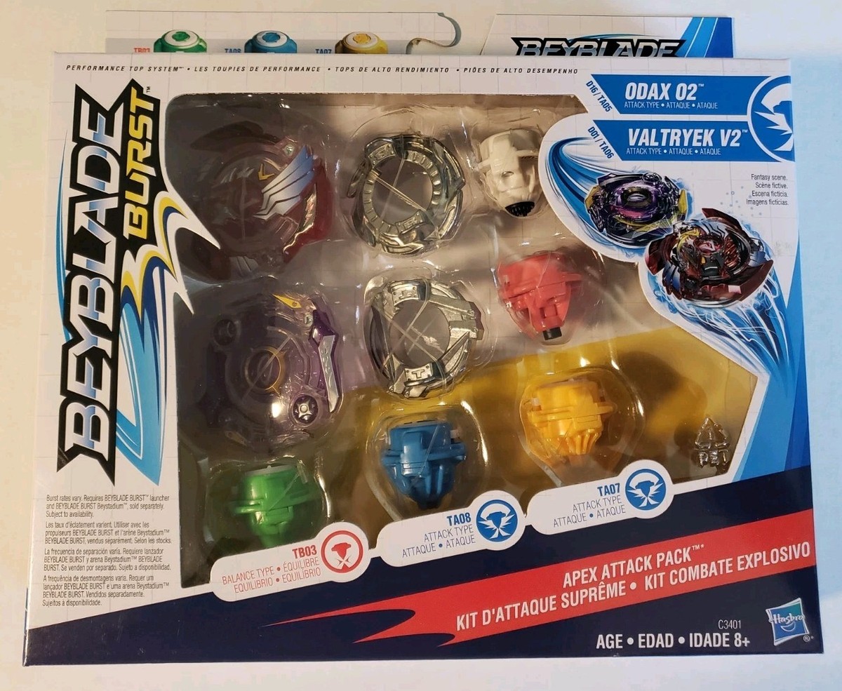 Beyblade Burst Performance Apex Attack Pack Odax 02 Valtryek V2