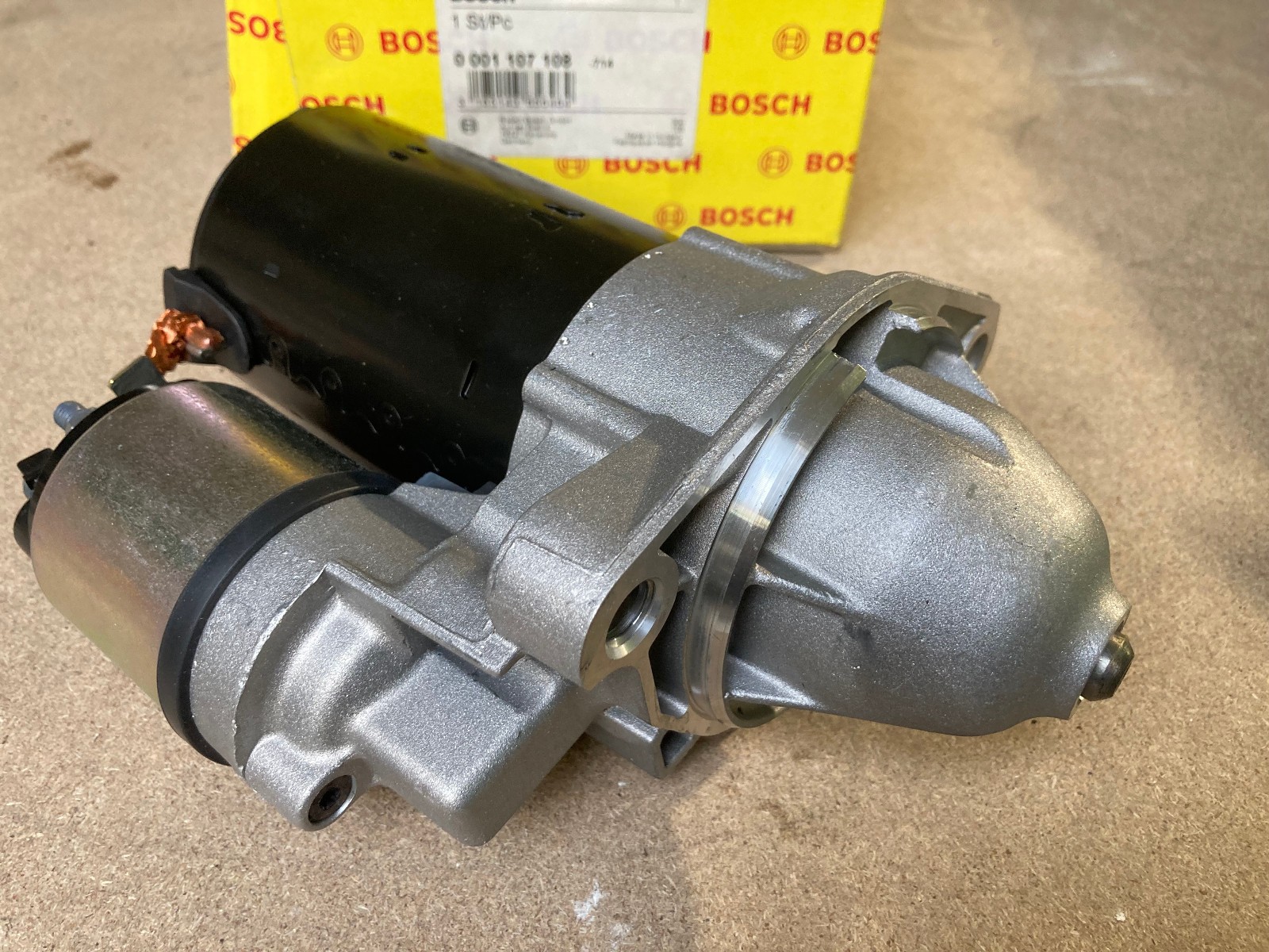 Démarreur Bosch 0001107108 neuf pour Opel Astra G et Zafira A Essence