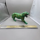 Vintage 1980's Motu Battle Cat Green Tiger He-Man Masters of the Universe Toy