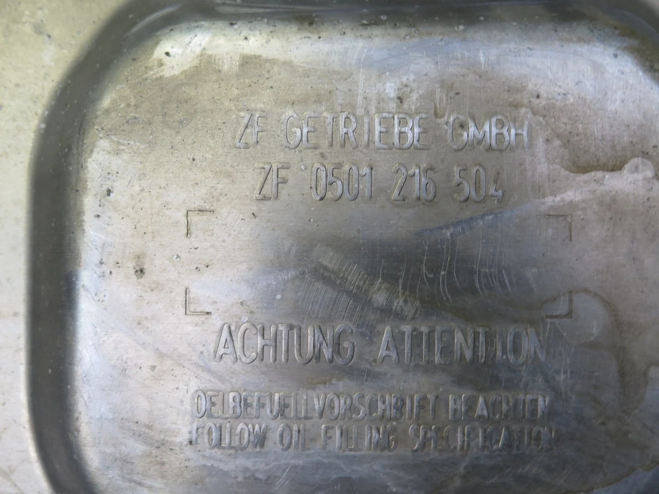 09-12 AUDI 8T S5 4.2L LMJ A/T TRANSMISIÓN AUTOMÁTICA CÁRTER DE ACEITE OEM Foto 3 de 4