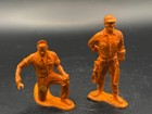 1960s Topper Toys Service Station Orange Attendants Figures LOT of 2 — photo 5