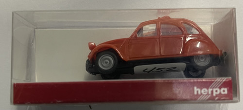 Herpa 020824 HO Marrón Citroen 2 CV Techo Plegable Abierto | Zustand: New