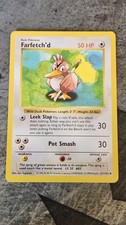 Farfetch'd [1st Edition] #27 Prices | Pokemon Base Set | Pokemon Cards