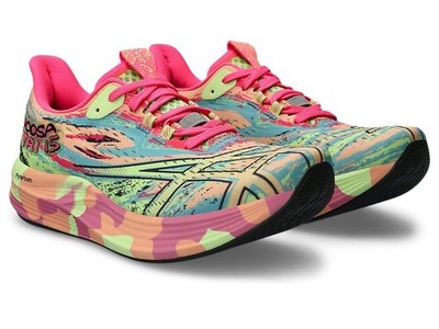 Size 9 - ASICS Women's Noosa TRI 15 Running Shoes Summer Dune/Lime Green