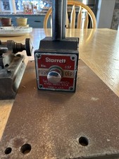 Starrett No 657 Magnetic Base Dial Indicator Holder Vintage