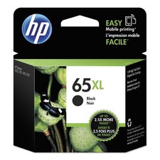 Genuine - HP 65XL Black Ink Cartridge - N9K04AN - NEW