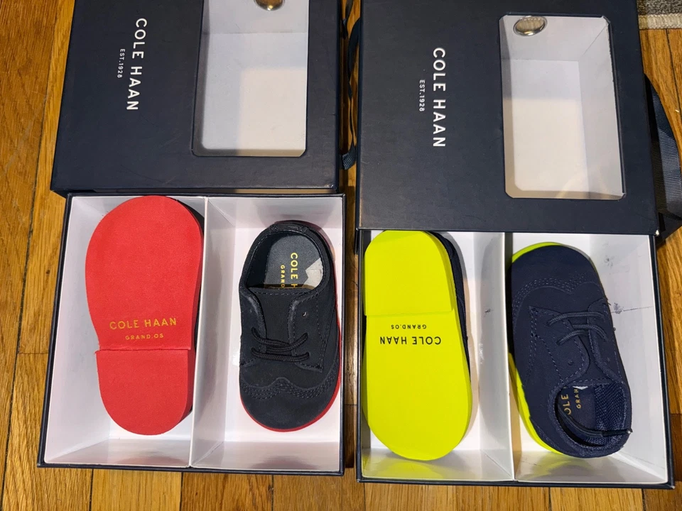 Cole Haan Grand Oxford Baby Shoes Size 3 BUNDLE - Image 2 of 4