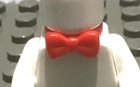 LEGO Red Bow Tie for Minifig
