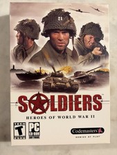 Soldiers: Heroes of World War II (PC, 2004) SEALED