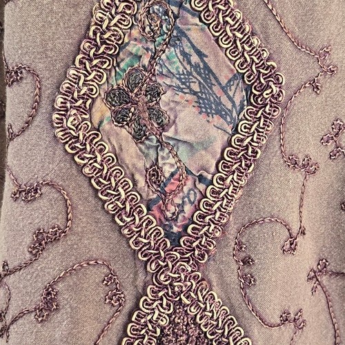 90s Vintage BT Embroidered Maxi Dress┃Botton Front┃Whimsigoth Herbst Cottagecore - Bild 3 von 12
